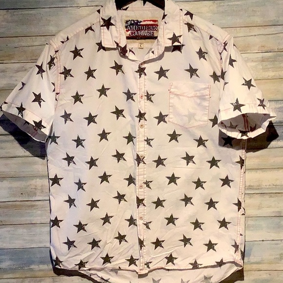 American Garage Star Button up - Picture 1 of 5
